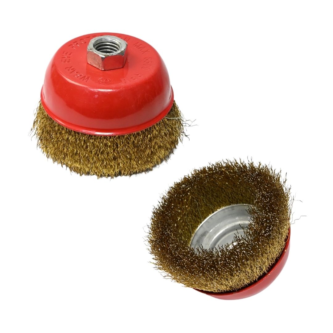 CUP BRUSH BRASS NUT (2)